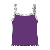 Ruffle Tank - The Collegiate Lineup