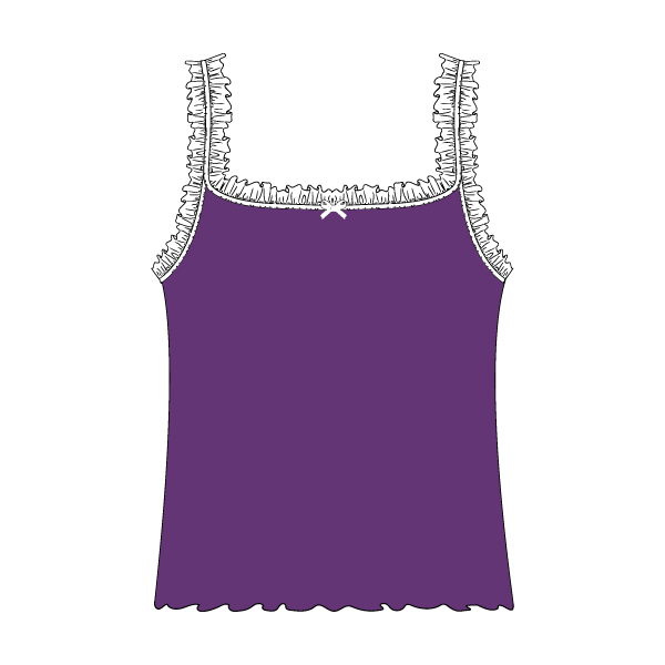 Ruffle Tank - The Collegiate Lineup