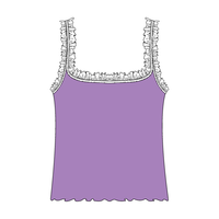 Ruffle Tank - The Collegiate Lineup