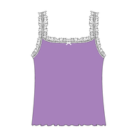 Ruffle Tank - The Collegiate Lineup