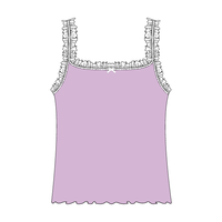 Ruffle Tank - The Collegiate Lineup