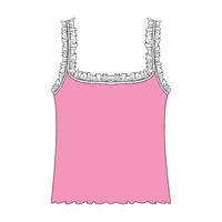 Ruffle Tank - The Collegiate Lineup