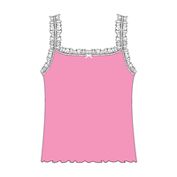 Ruffle Tank - The Collegiate Lineup