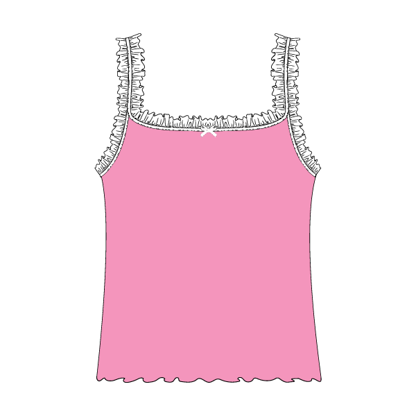 Ruffle Tank - The Collegiate Lineup