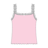 Ruffle Tank - The Collegiate Lineup