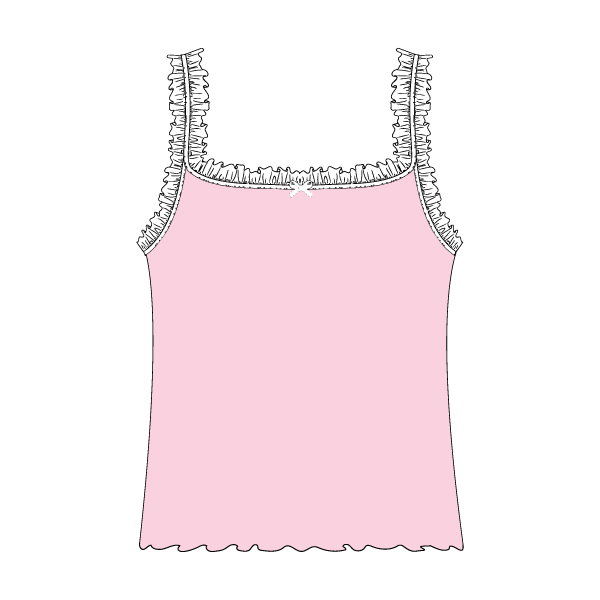 Ruffle Tank - The Collegiate Lineup