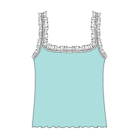 Ruffle Tank - The Collegiate Lineup