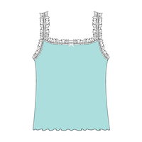 Ruffle Tank - The Collegiate Lineup