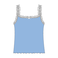 Ruffle Tank - The Collegiate Lineup