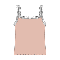 Ruffle Tank - The Collegiate Lineup