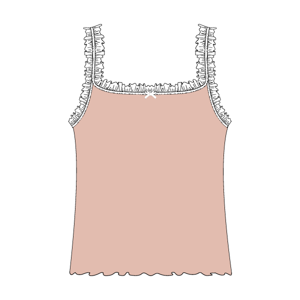 Ruffle Tank - The Collegiate Lineup