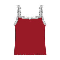 Ruffle Tank - The Collegiate Lineup