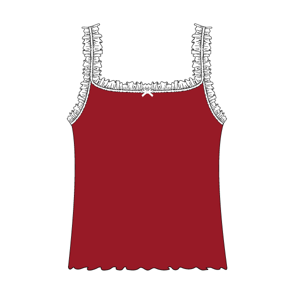 Ruffle Tank - The Collegiate Lineup