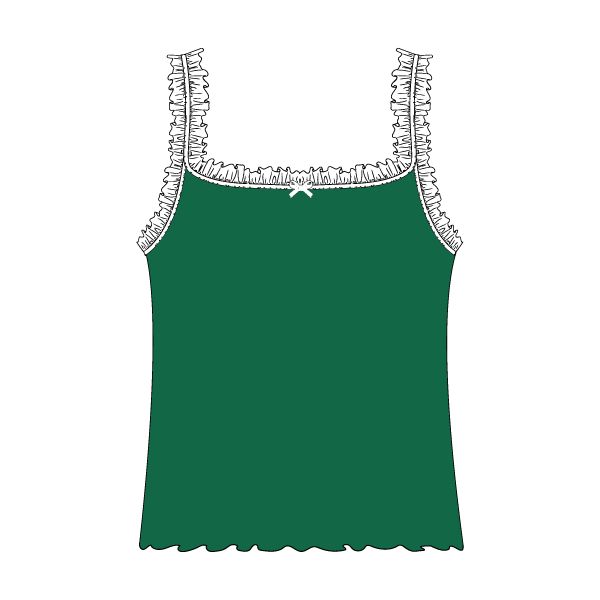 Ruffle Tank - The Collegiate Lineup