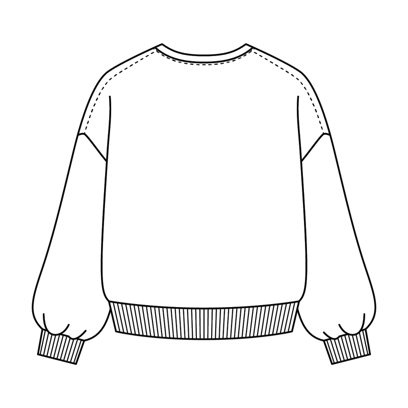 Campus Core Heavyweight Fleece Button Crewneck Sweatshirt