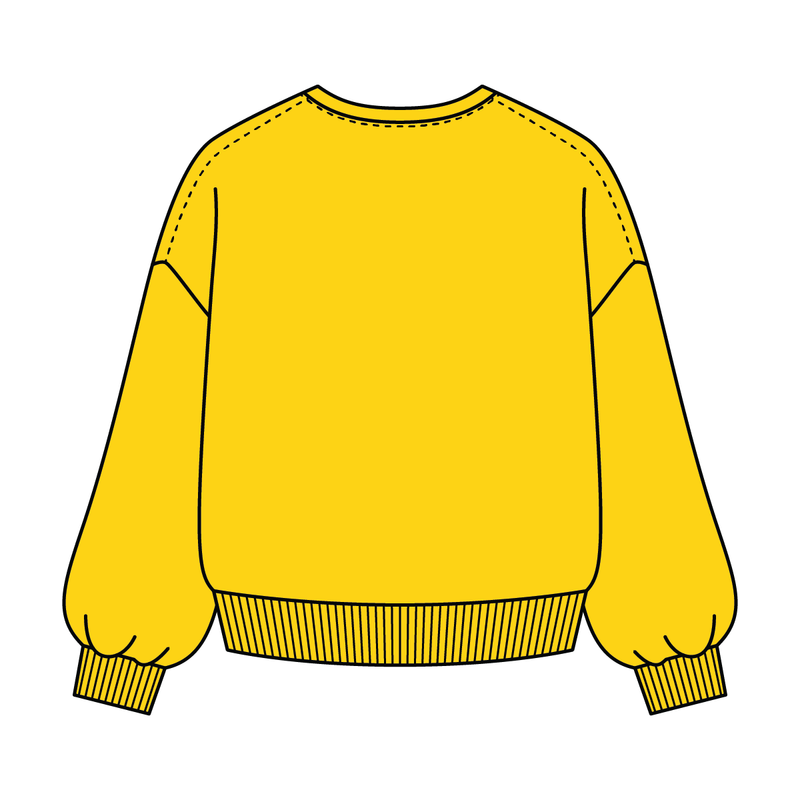 Campus Core Heavyweight Fleece Button Crewneck Sweatshirt