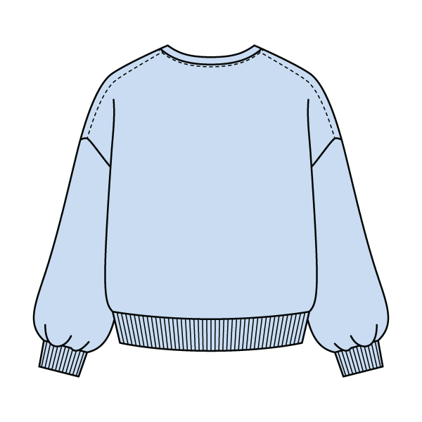 Campus Core Heavyweight Fleece Button Crewneck Sweatshirt