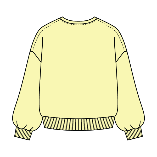 Campus Core Heavyweight Fleece Button Crewneck Sweatshirt