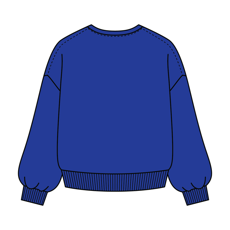 Campus Core Heavyweight Fleece Button Crewneck Sweatshirt
