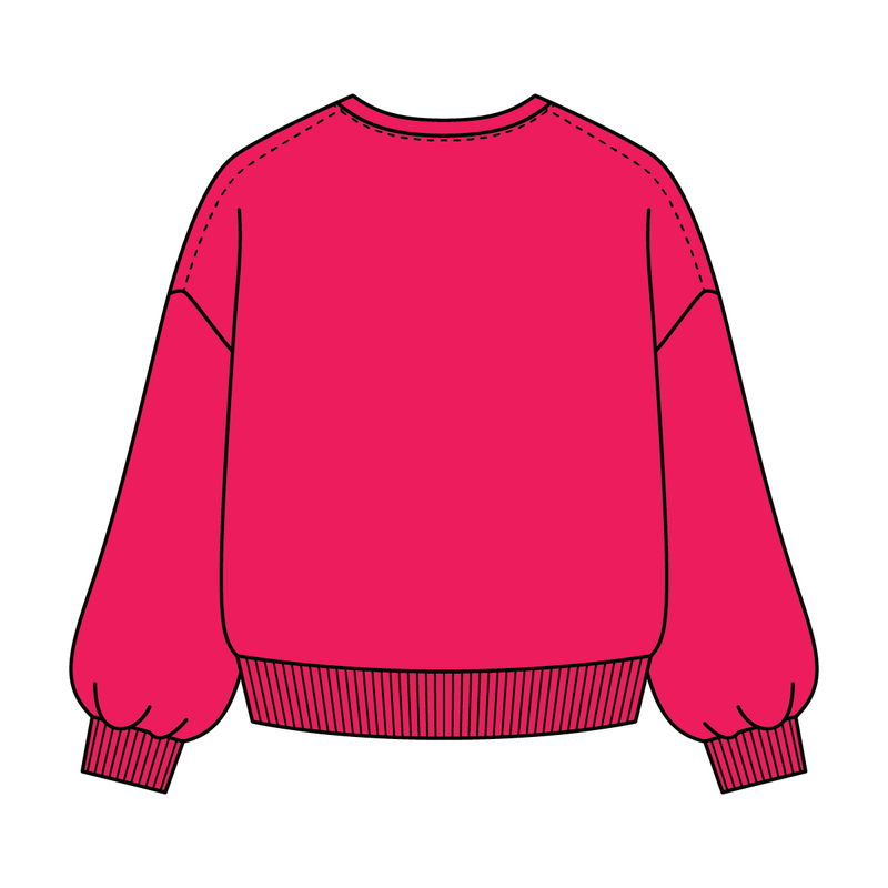 Campus Core Heavyweight Fleece Button Crewneck Sweatshirt