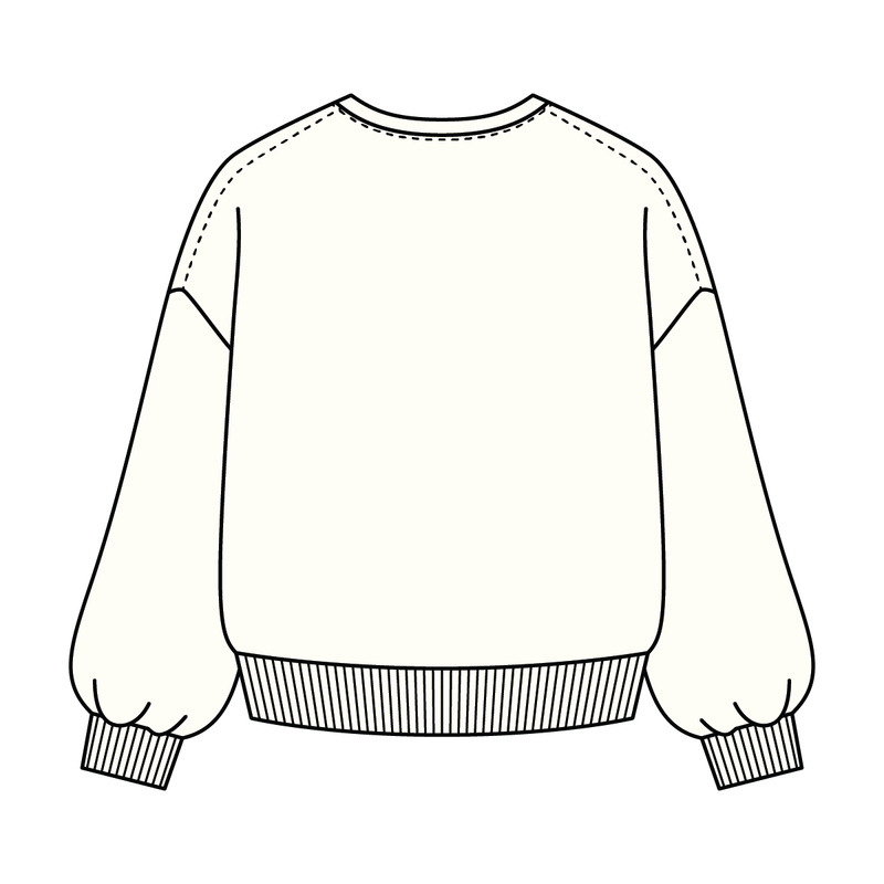 Campus Core Heavyweight Fleece Button Crewneck Sweatshirt