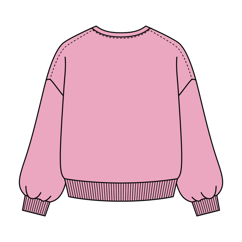 Campus Core Heavyweight Fleece Button Crewneck Sweatshirt
