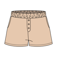 Campus Core Heavyweight Fleece Button Sweatshort