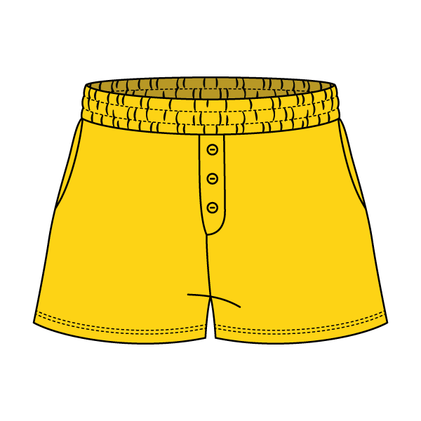 Campus Core Heavyweight Fleece Button Sweatshort