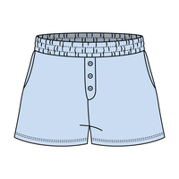 Campus Core Heavyweight Fleece Button Sweatshort