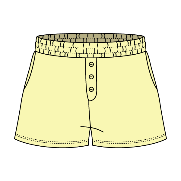 Campus Core Heavyweight Fleece Button Sweatshort