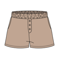 Campus Core Heavyweight Fleece Button Sweatshort