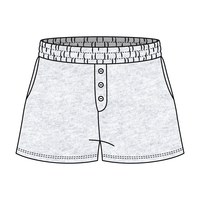 Campus Core Heavyweight Fleece Button Sweatshort
