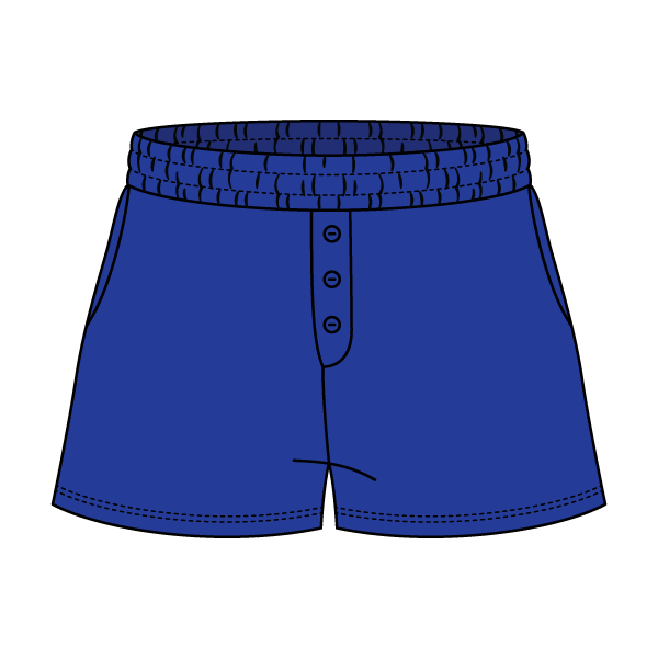 Campus Core Heavyweight Fleece Button Sweatshort