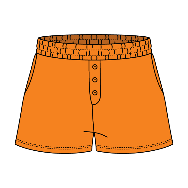 Campus Core Heavyweight Fleece Button Sweatshort