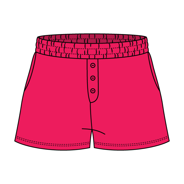 Campus Core Heavyweight Fleece Button Sweatshort