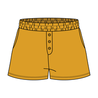 Campus Core Heavyweight Fleece Button Sweatshort