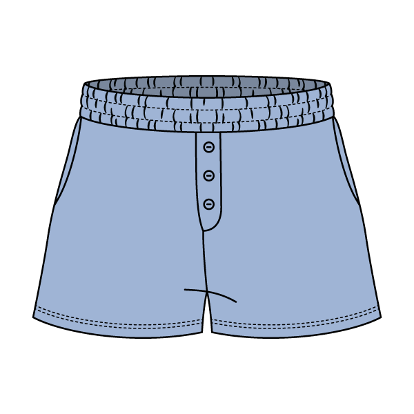 Campus Core Heavyweight Fleece Button Sweatshort