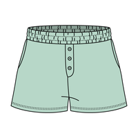 Campus Core Heavyweight Fleece Button Sweatshort