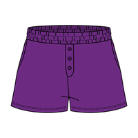 Campus Core Heavyweight Fleece Button Sweatshort