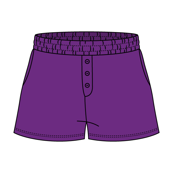 Campus Core Heavyweight Fleece Button Sweatshort