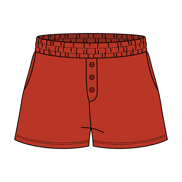 Campus Core Heavyweight Fleece Button Sweatshort