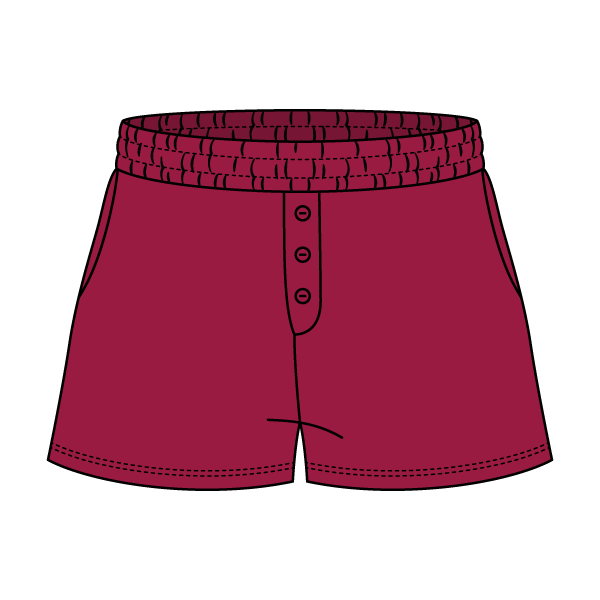 Campus Core Heavyweight Fleece Button Sweatshort