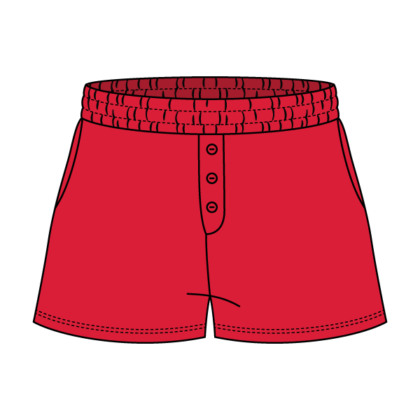 Campus Core Heavyweight Fleece Button Sweatshort