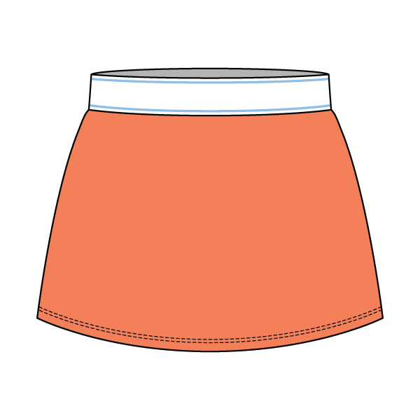 Women's Classic Lightweight Tennis Skort