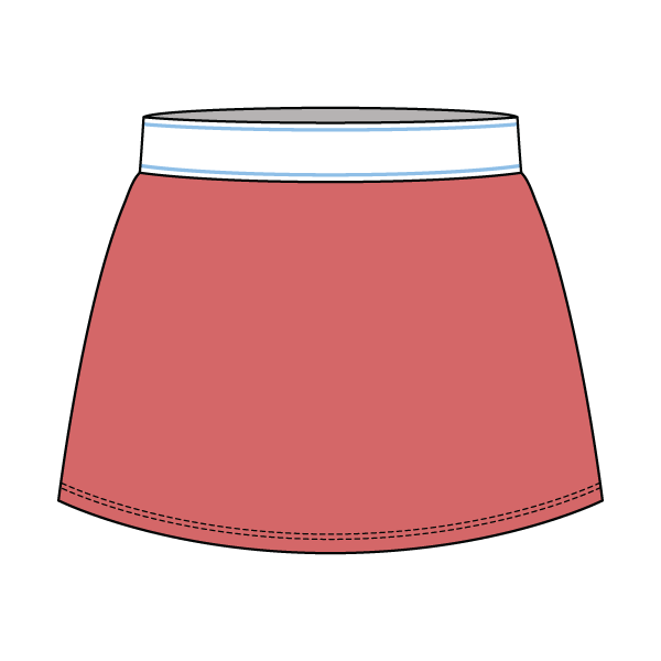 Women's Classic Lightweight Tennis Skort