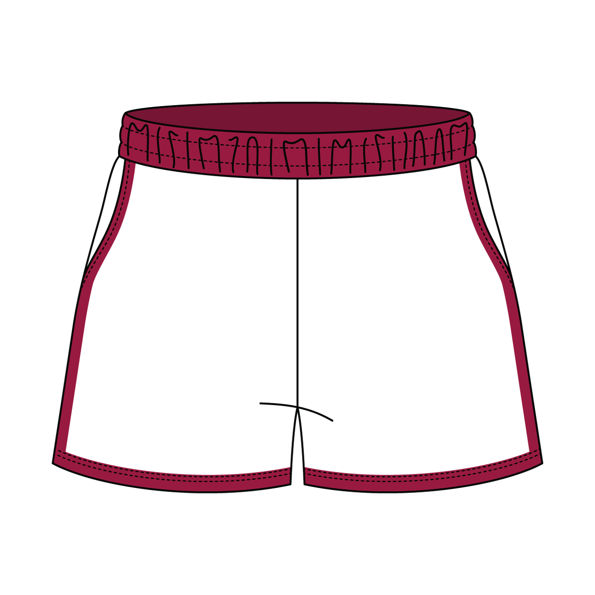 Women's Heavyweight Fleece Contrast Shorts