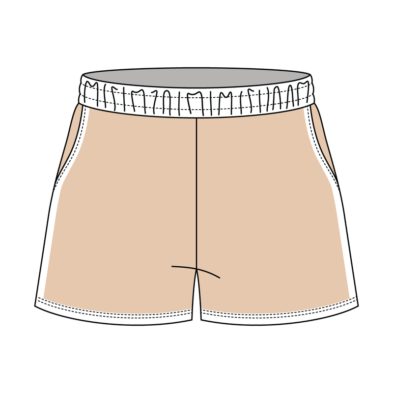 Women's Heavyweight Fleece Contrast Shorts