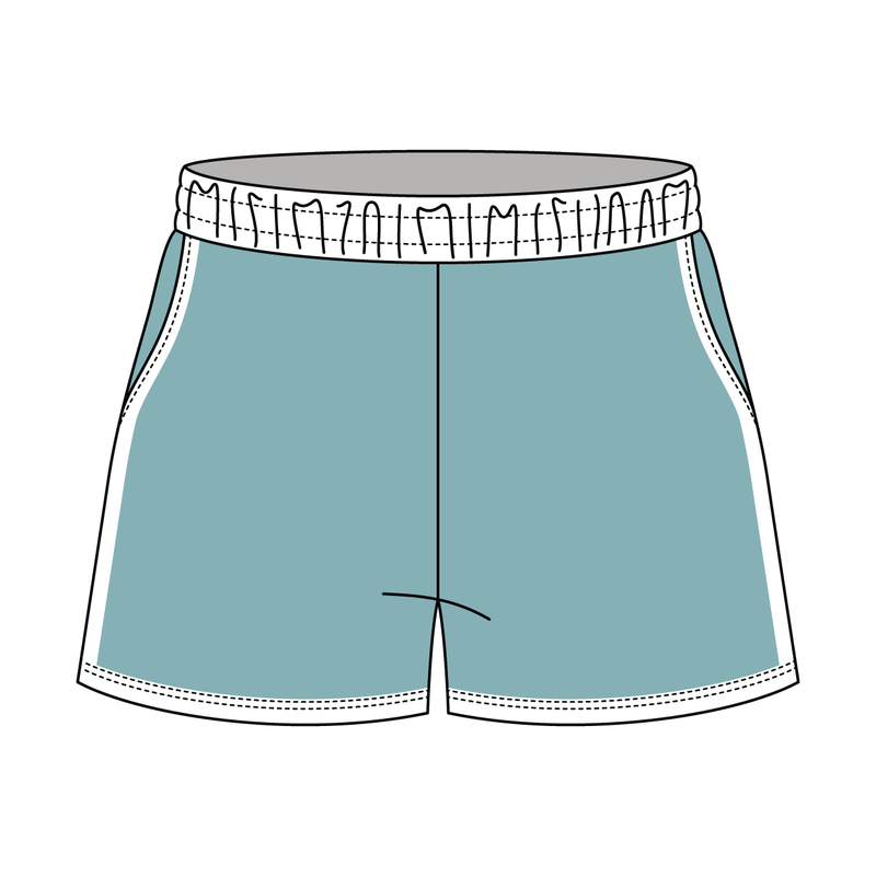 Women's Heavyweight Fleece Contrast Shorts
