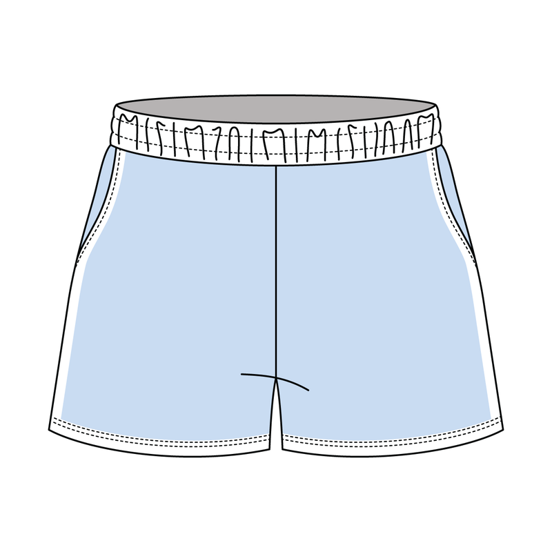 Women's Heavyweight Fleece Contrast Shorts