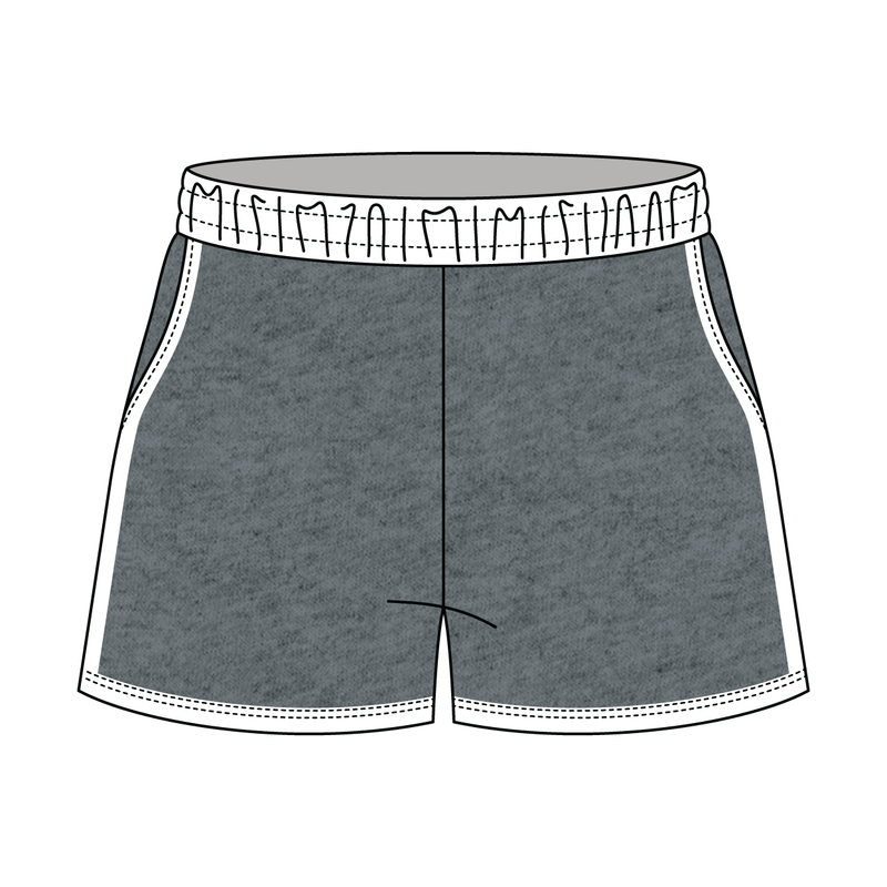 Women's Heavyweight Fleece Contrast Shorts